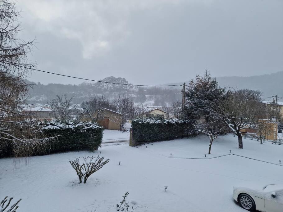 Gite L'Enclos O Rendez-Vous Roquefeuil-Pays De Sault- Avec Jardin Buitenkant foto